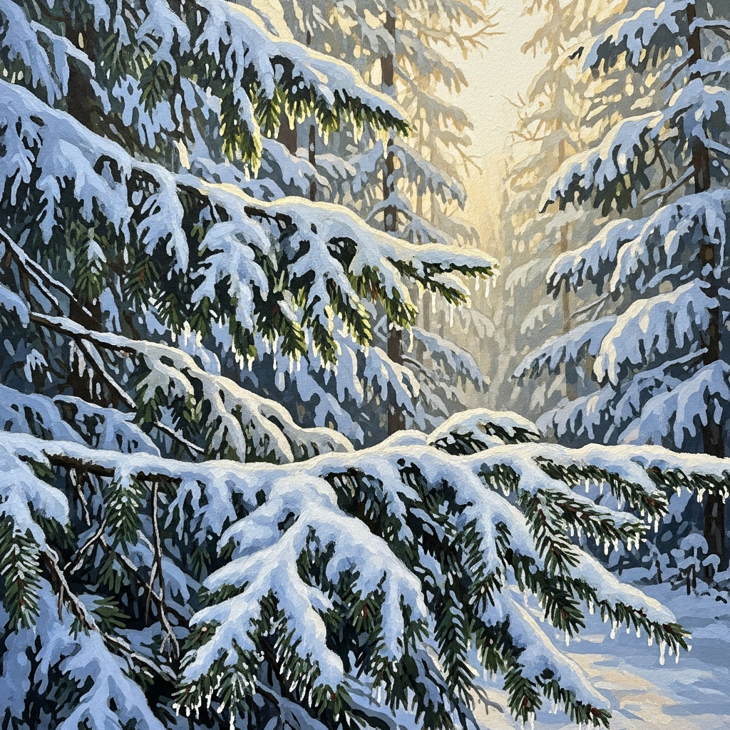 Зимний лес